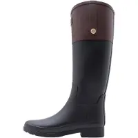 Hunter Stivale di gomma marrone / nero