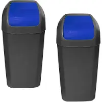 Wellhome Cestino Dei Rifiuti 15l 2 Unità