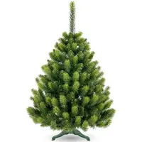 Saska Garden Albero di Natale artificiale in PVC e PE, modello "Kacper", altezza 70 cm, pieghevole, marca
