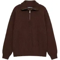 Pull&Bear Pullover marrone