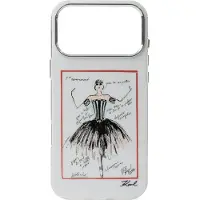 Karl Lagerfeld Custodia per smartphone colori misti / bianco