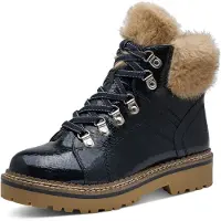 Tamaris Stivaletto stringato beige / navy