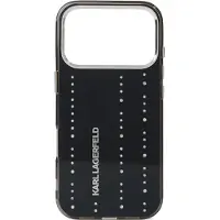 Karl Lagerfeld Custodia per smartphone nero / argento