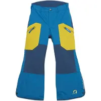 Finkid Pantaloni funzionali 'TOBI SNOW' blu / blu scuro / giallo
