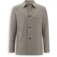 Boggi Milano Giacca da completo 'Herringbone' talpa