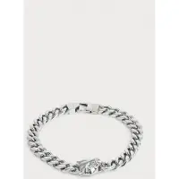 GUESS Braccialetto 'PANTHER' argento