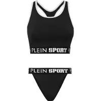Plein sport Bikini 'Tiger' nero / bianco