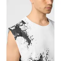 Plein sport Maglietta 'Splash' nero / bianco