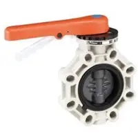 Cepex 32621 Valvole A Farfalla In Pvc-u Ø90 Serie Ind Guarnizioni O-ring In Epdm Perox Albero Acciaio Inossidabile