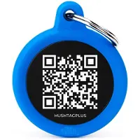My Family Medaglietta Identificativa Per Animali Domestici Qr Circle