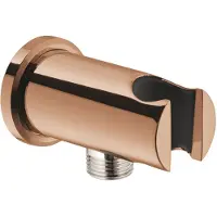 GROHE Raccordo a parete a gomito Rainshower 26658 rosone rotondo warm sunset
