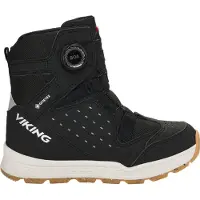 Viking Kid's Espo Reflex Warm GTX BOA Scarpe invernali Bambini (36, nero)