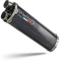 Gpr Exclusive Silenziatore Omologato Slip On Dual Poppy Honda Xl750 Transalp 750 25-26