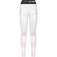 Plein sport Leggings skinny a vita alta con stampa camouflage