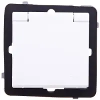 Ospel GPH-1RZP/m/00/w, Bianco, IP44, 16 A, 71 mm, 42 mm, 71 mm