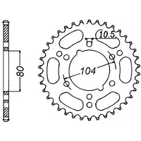 Sifam Pignone Posteriore Kawasaki Ninja/zx-6 R 05-06 520