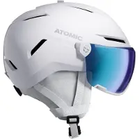 Atomic Savor Visor Stereo S2 Casco da sci (L - 59-63 cm, grigio/bianco)