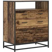 vidaXL Mobiletto con cassetti, 4 cassetti, legno di recupero, 70 x 41 x 83,5 cm
