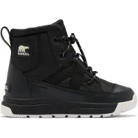 Sorel Kid's Big Whitney III Mid WP Scarpe invernali Bambini (38, nero)