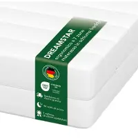 Dreamstar Materasso ergonomico a 7 zone in schiuma fredda | 180 x 200 cm | 13 cm | H2 e H3 | Easy Flex