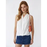 MixRay Camicia da donna bianco