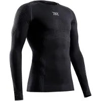 X-Bionic - T-shirt tecnico a maniche lunghe - Invent Shirt LS M Black - Taglia M - Nero