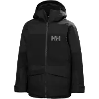 Helly Hansen Kid's Junior Summit 2.0 Jacket Giacca da sci Bambini (14 Years, nero)