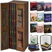 Dripio Calendario dell'Avvento 2026 con mini-libri – 24 opere di letteratura mondiale