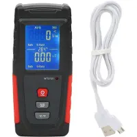Lustrens Misuratore di campi elettromagnetici, strumento di misurazione dei campi elettromagnetici ad alta precisione con display LCD digitale
