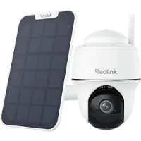 Reolink Argus Series B430 Con Pannello Solare Telecamera a Batteria Solare Wireless 5MP Con Funzione Pan e Tilt