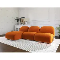 Xl Moebel Gmbh Divano angolare design a forma di L, elegante mobile per il soggiorno, divano moderno
