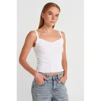 Dilvin Top bianco