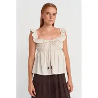 Dilvin Top beige