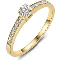 MARRYA Anello 'NS-08 Antragsring aus Edelstahl' oro