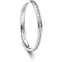 MARRYA Anello 'NS-04 Ehering aus Edelstahl' argento