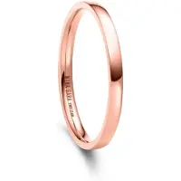 MARRYA Anello 'NS-03 Ehering aus Edelstahl' oro rosé
