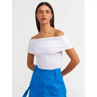 Dilvin Camicia da donna 'Blusen' bianco