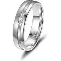 MARRYA Anello 'SI-18 Ehering aus Silber' argento