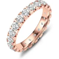 MARRYA Anello 'NS-15 Ehering aus Edelstahl' oro rosé