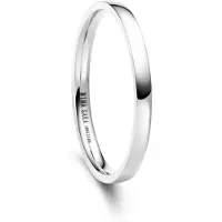 MARRYA Anello 'NS-01 Ehering aus Edelstahl' argento