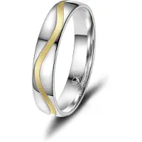 MARRYA Anello 'SI-27 Ehering aus Silber' oro