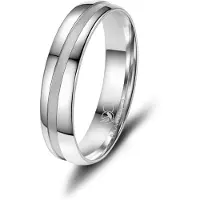 MARRYA Anello 'SI-14 Ehering aus Silber' grigio argento