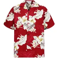 Pacific Camicia 'Enzian' rosso