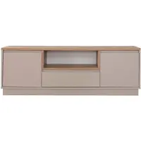 Xl Moebel Gmbh Mobile TV moderno color beige, mobiletto contenitore in legno, mobili per TV, arredamento per soggiorno