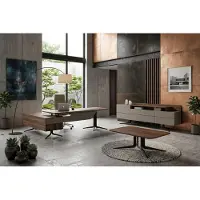 Xl Moebel Gmbh Set di mobili da ufficio eleganti: scrivania, mobiletto laterale, design moderno