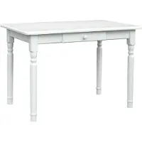 Merkloos Tavolo in legno di abete con cassetto, 50 x 90 cm