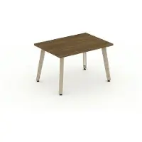 Xl Moebel Gmbh Tavolino da soggiorno, tavolino da divano, legno decorativo con struttura in metallo, design moderno