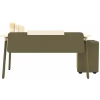 Xl Moebel Gmbh Scrivania e cassettiera dal design moderno, ideali per l'ufficio e lo studio