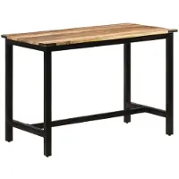 Merkloos Tavolo da pranzo in legno massello di mango, dimensioni 110 x 60 x 76 cm