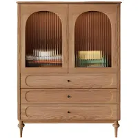 Xl Moebel Gmbh Comodino moderno in legno, ideale per il soggiorno: design elegante e spazio contenitivo